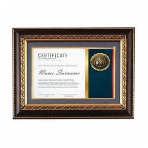 certificate frames (8)